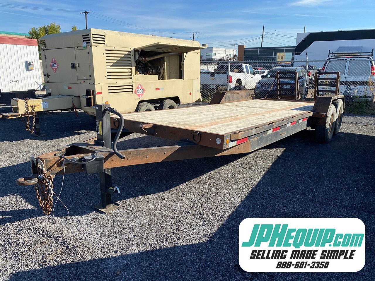 1999 Unknown 20ft Equipment Trailer #9169 BP