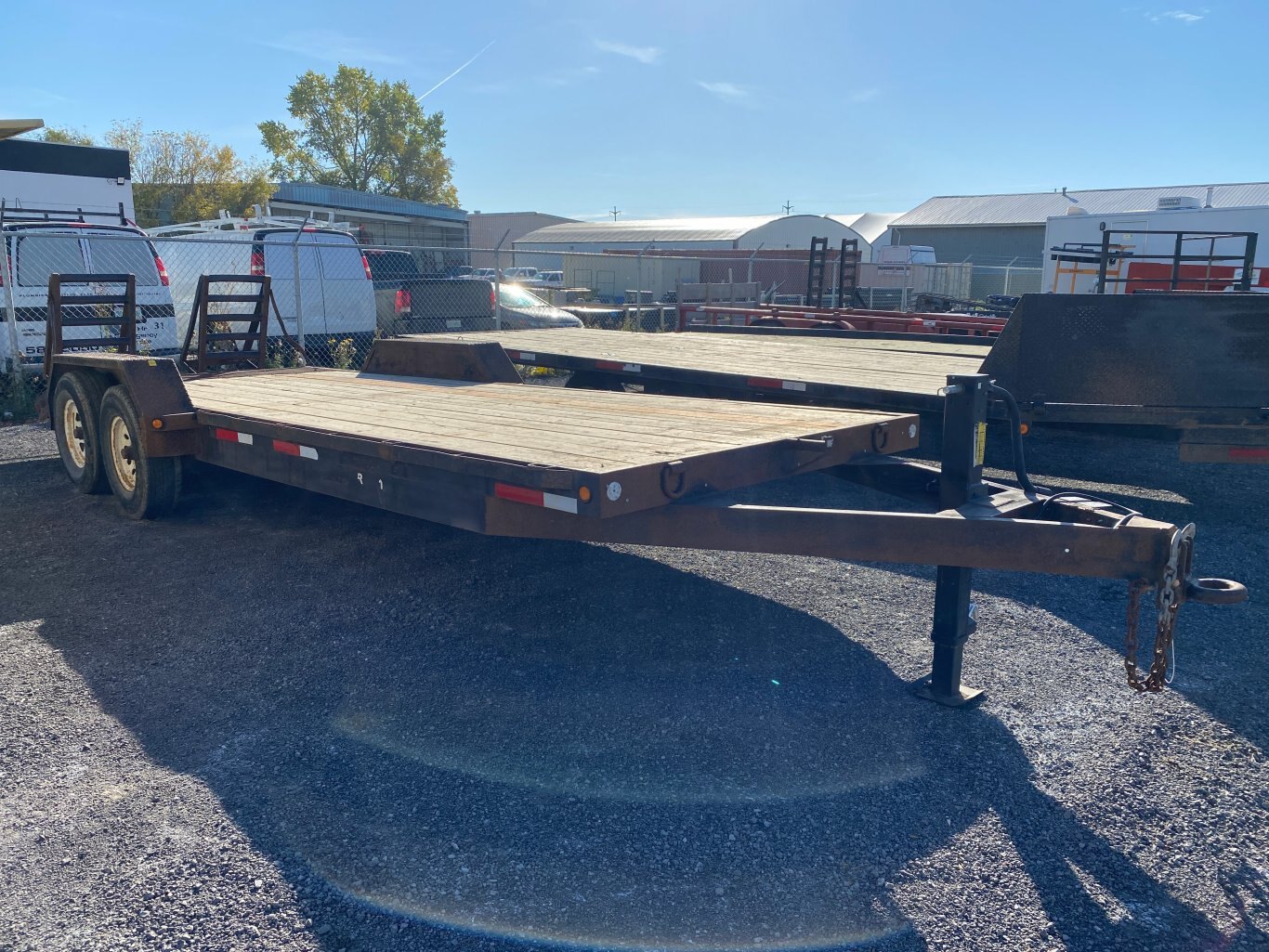 1999 Unknown 20ft Equipment Trailer #9169 BP