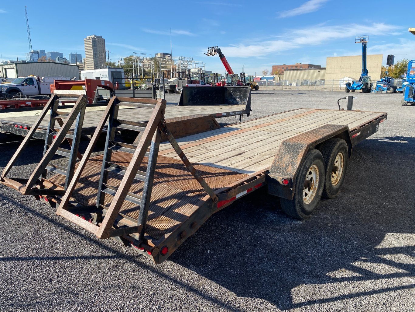 1999 Unknown 20ft Equipment Trailer #9169 BP