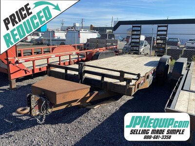 2014 ABU Trailer 18ft Equipment Trailer #9174 BP