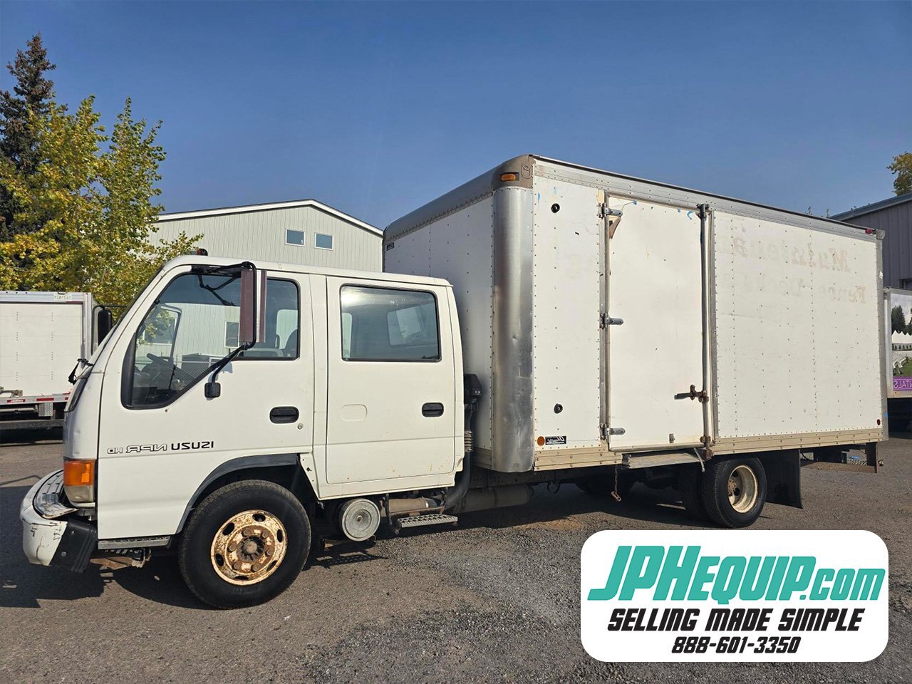 2002 Isuzu NPRHD Dually Cube Van - Delivery Van #9170 BP