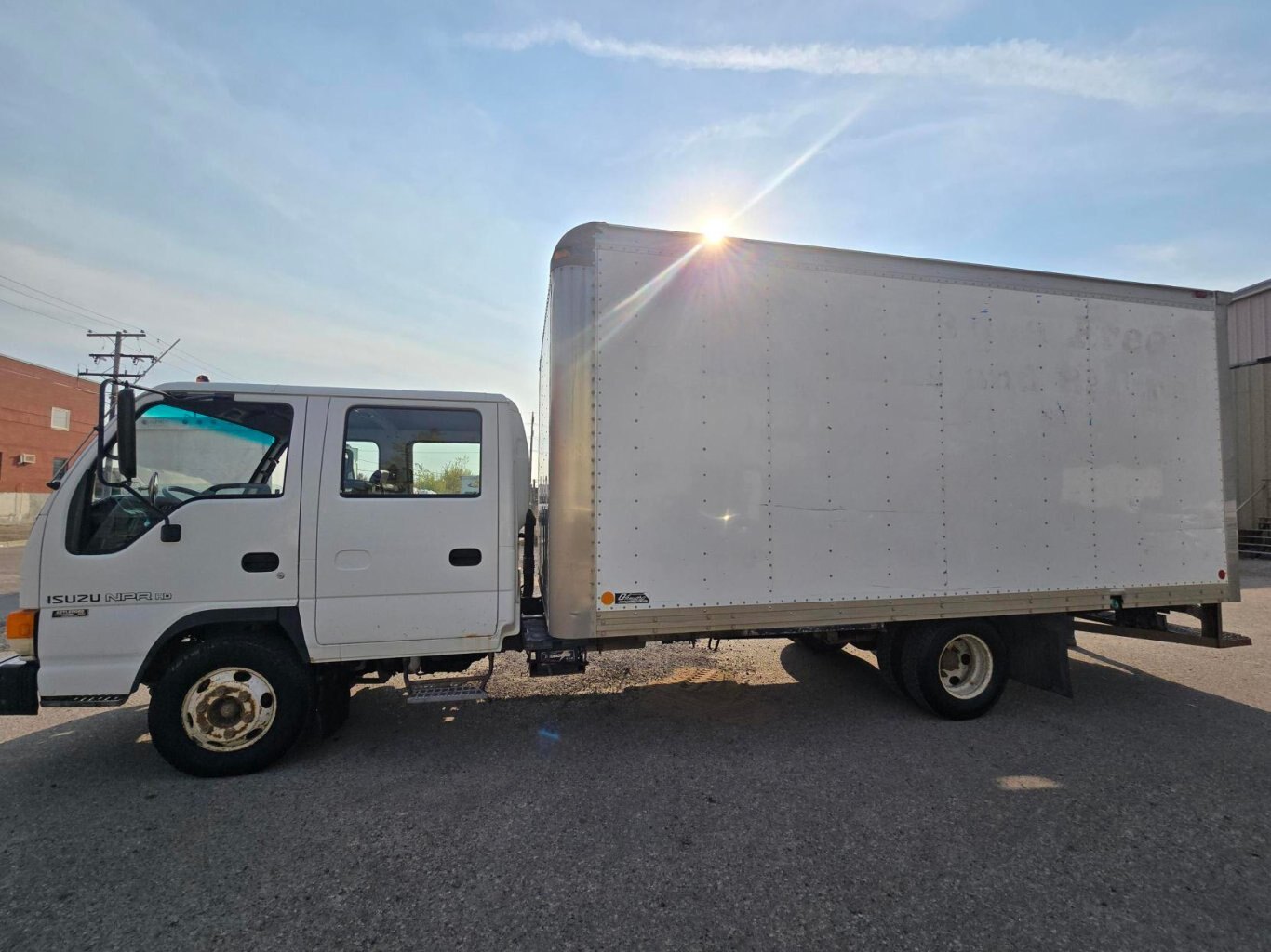 2002 Isuzu NPRHD Dually Cube Van Delivery Van #9170 BP