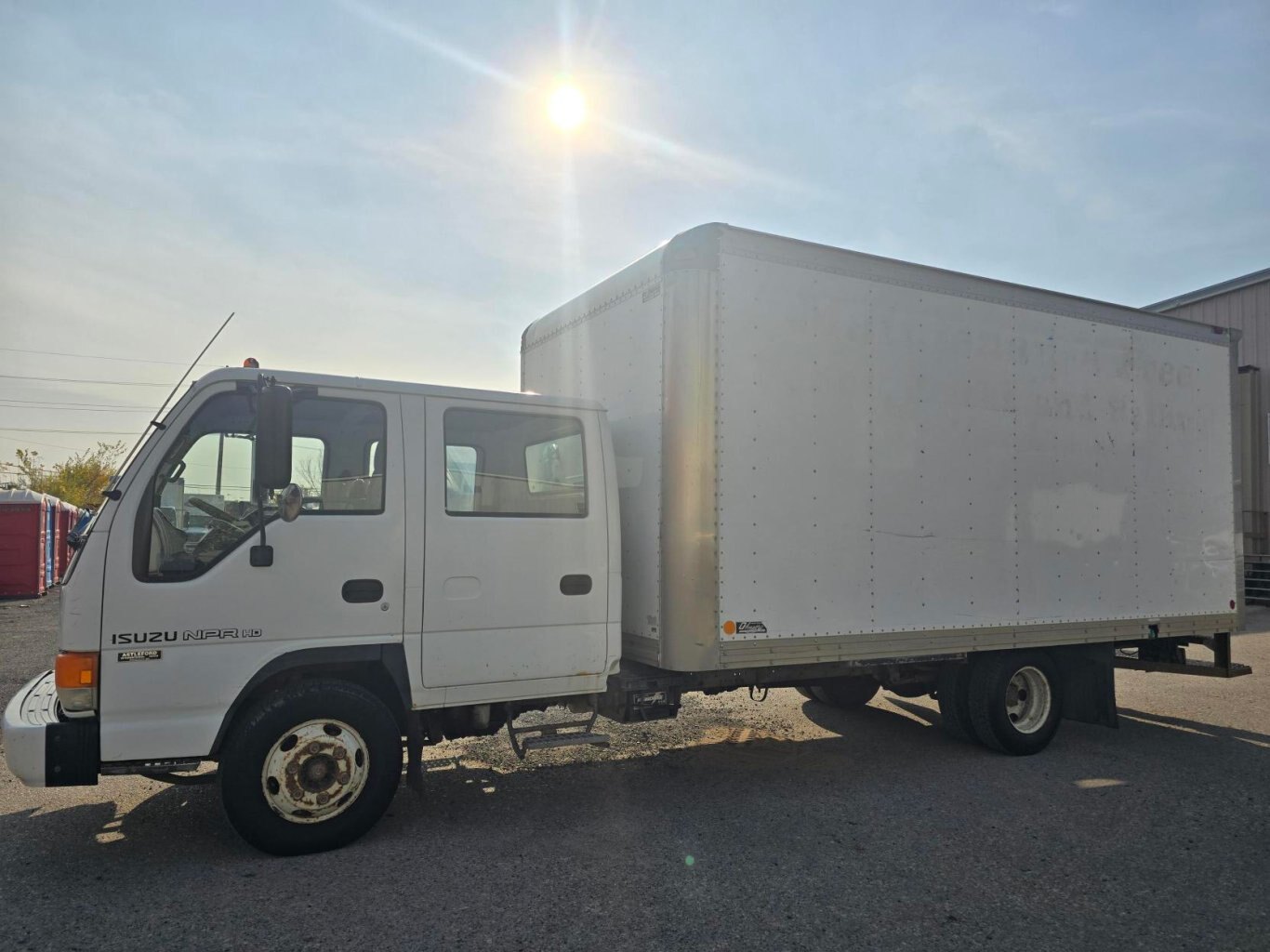 2002 Isuzu NPRHD Dually Cube Van Delivery Van #9170 BP