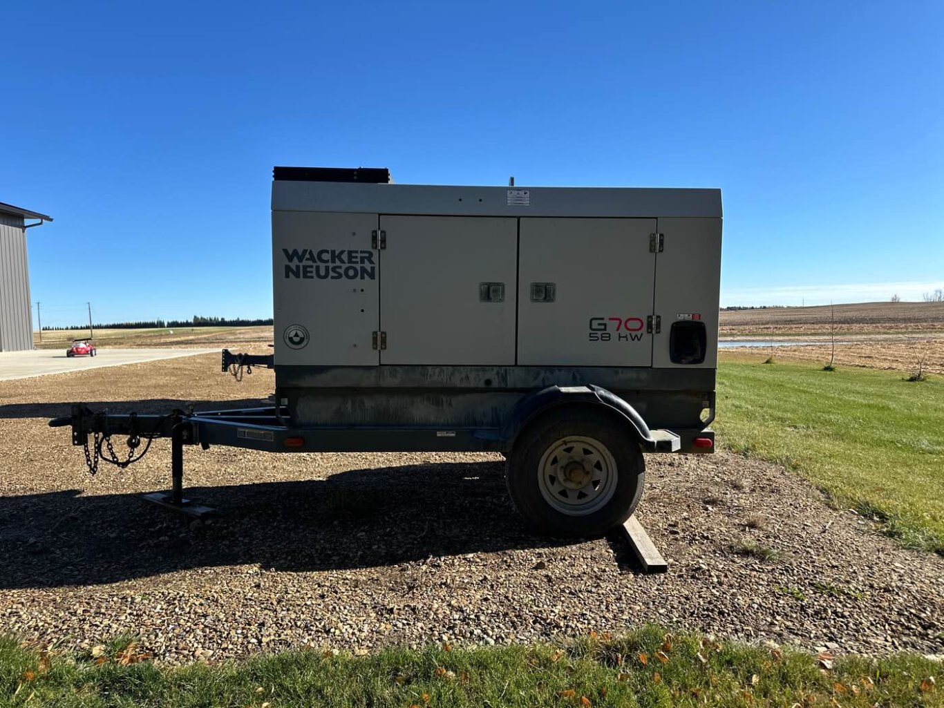 2017 WACKER NEUSON G70 Towable Generator #9176 JA