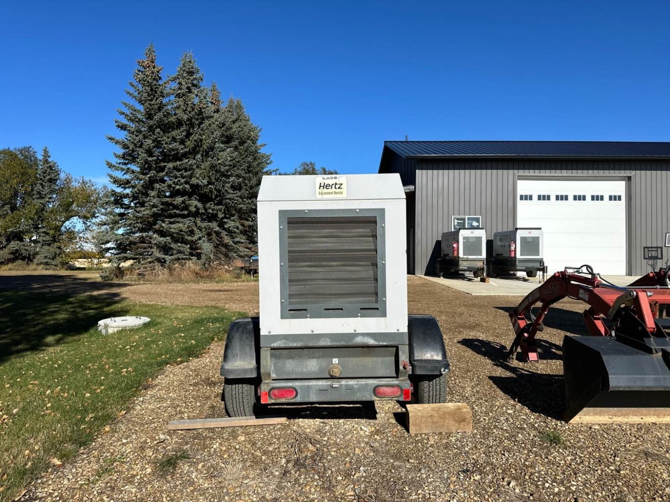 2017 WACKER NEUSON G70 Towable Generator #9176 JA