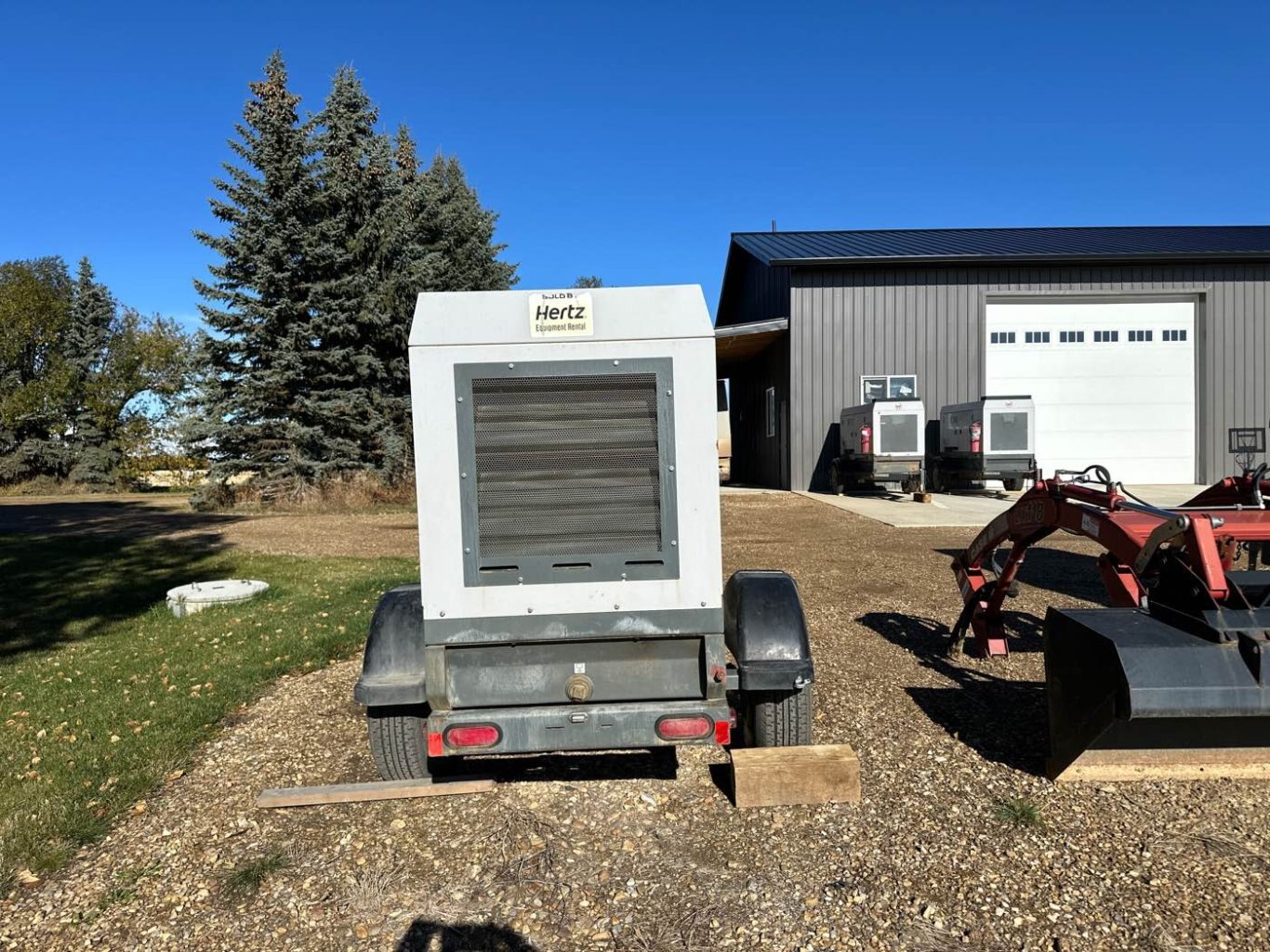 2017 WACKER NEUSON G70 Towable Generator #9176 JA