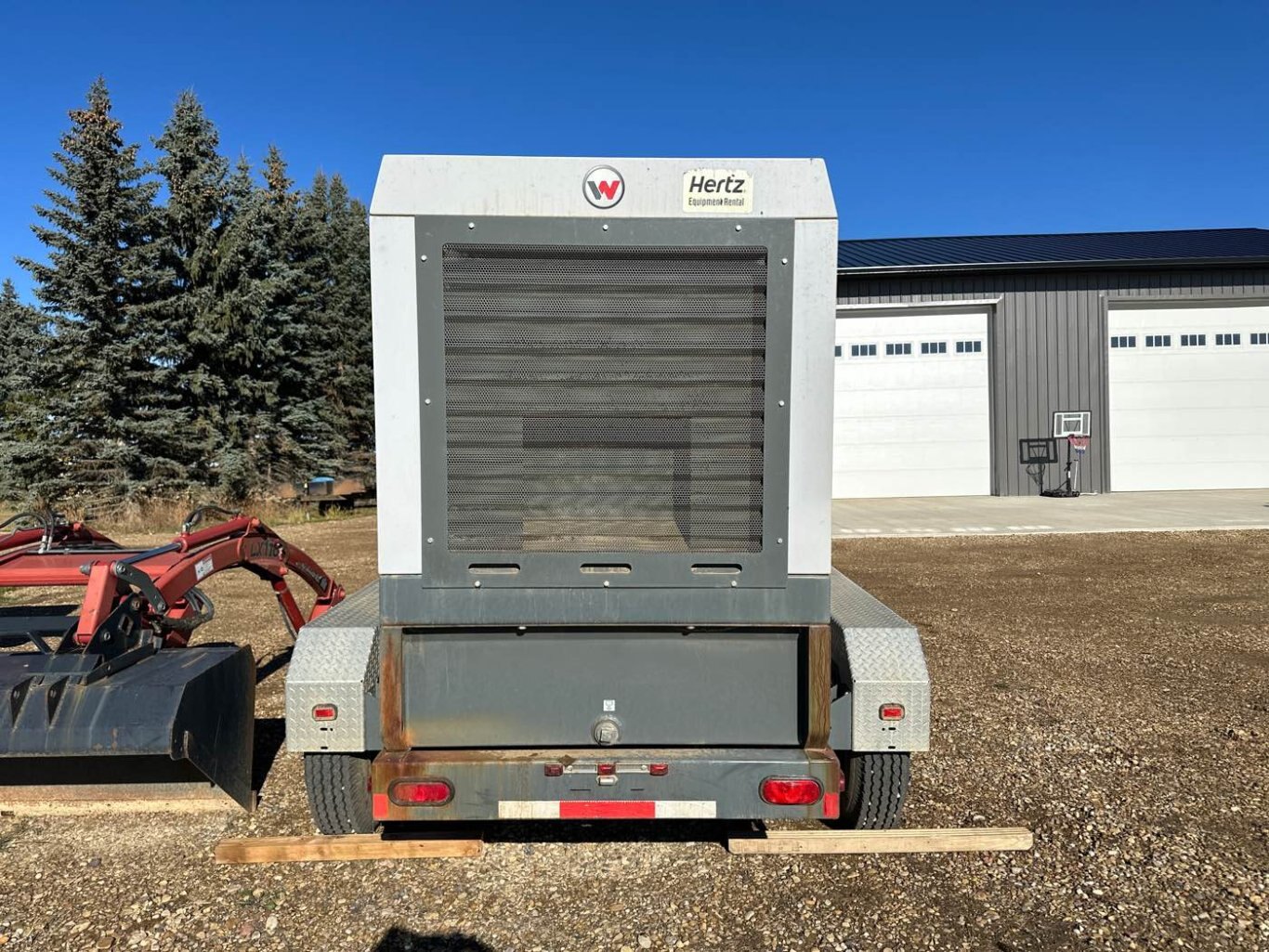 2018 WACKER NEUSON G150 Towable Generator #9177 JA