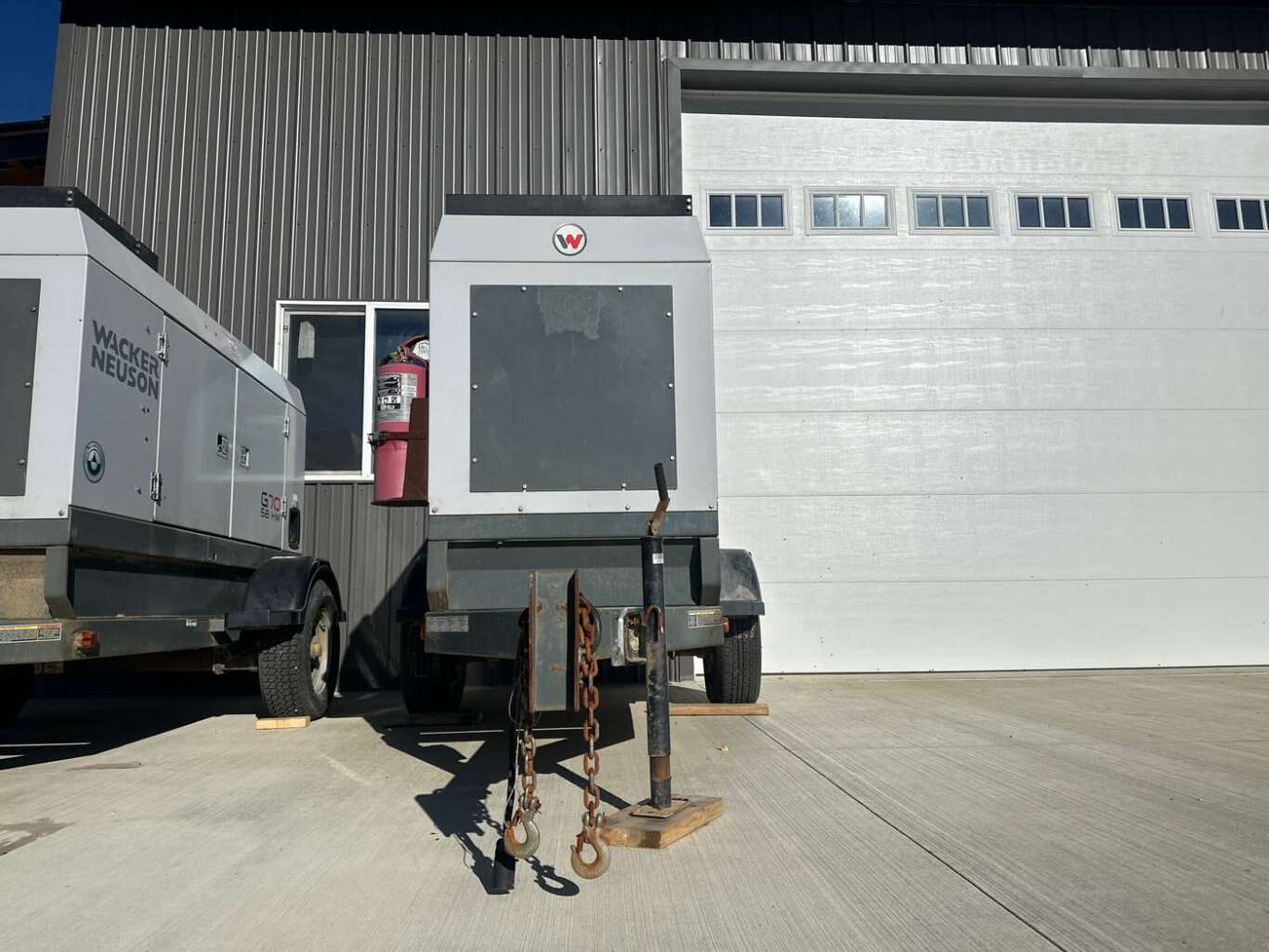 2017 WACKER NEUSON G70 Towable Generator #9179 JA