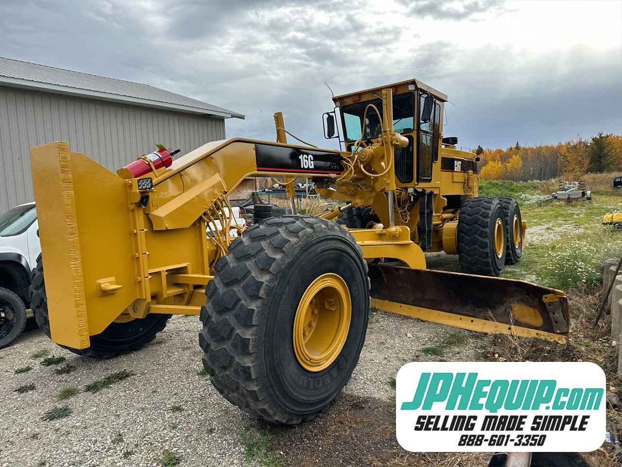 1985 Caterpillar 16G Motor Grader #9180 JA