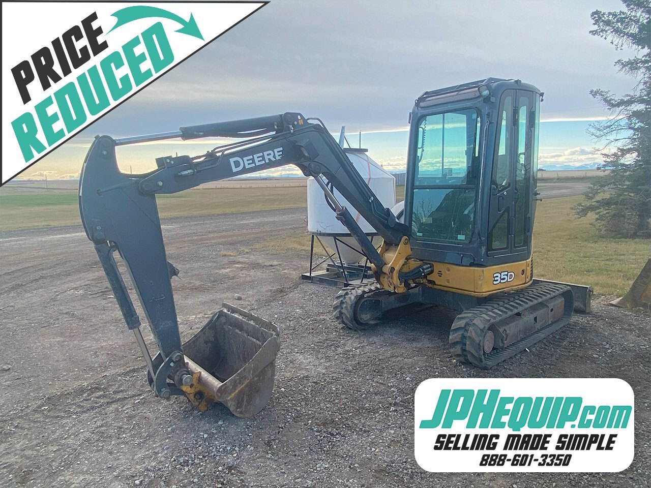 2007 John Deere 35D Excavator #9182 AS