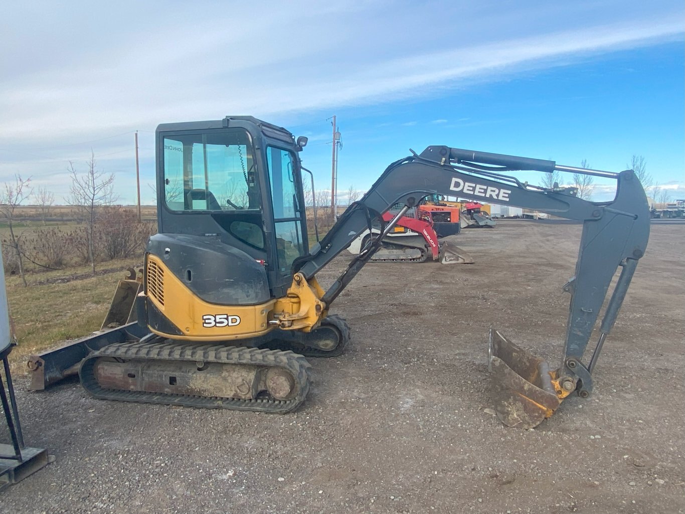 2007 John Deere 35D Excavator #9182 AS