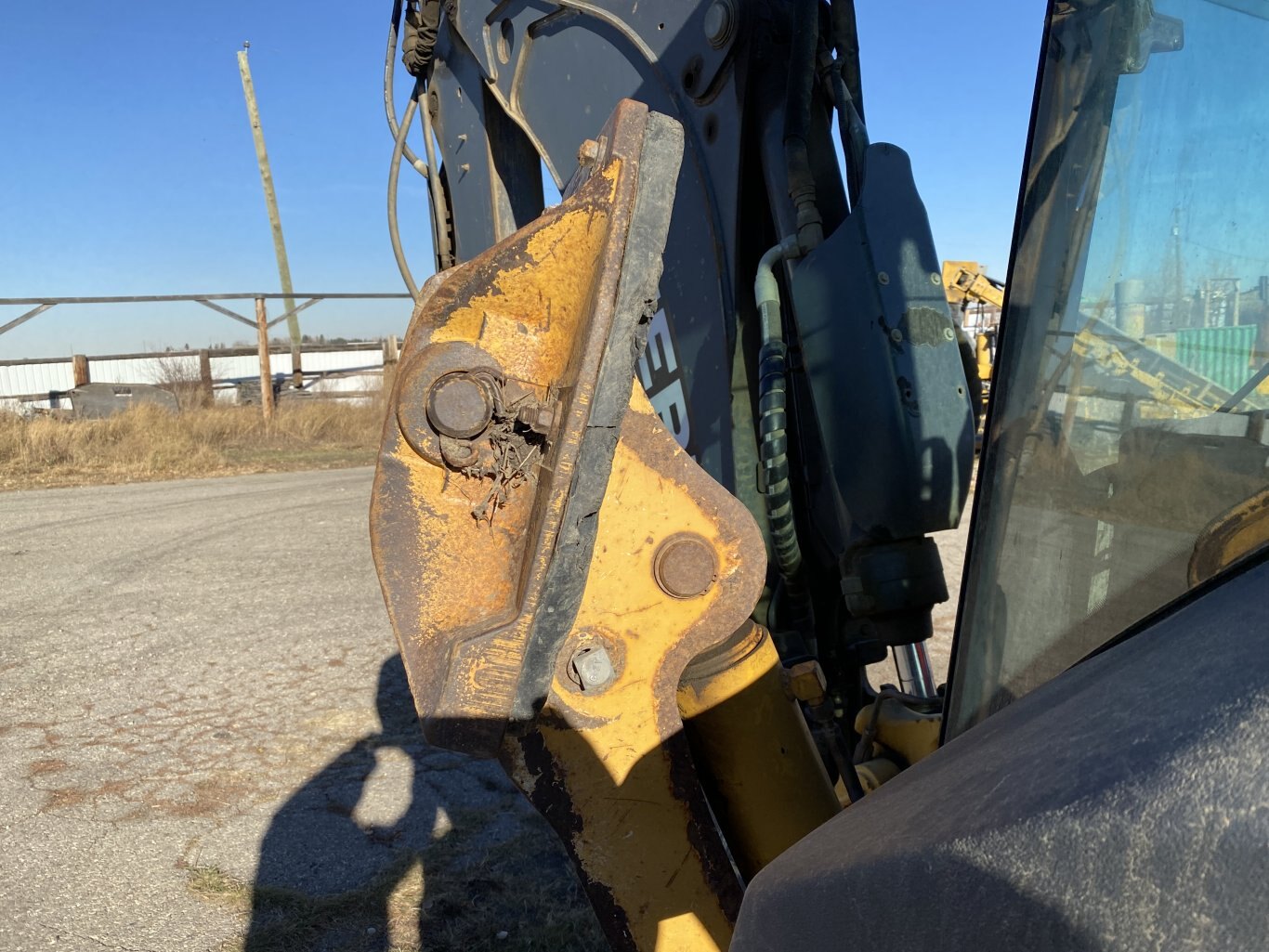 2009 Deere 410J Backhoe 4WD with Extendahoe #9185 BP