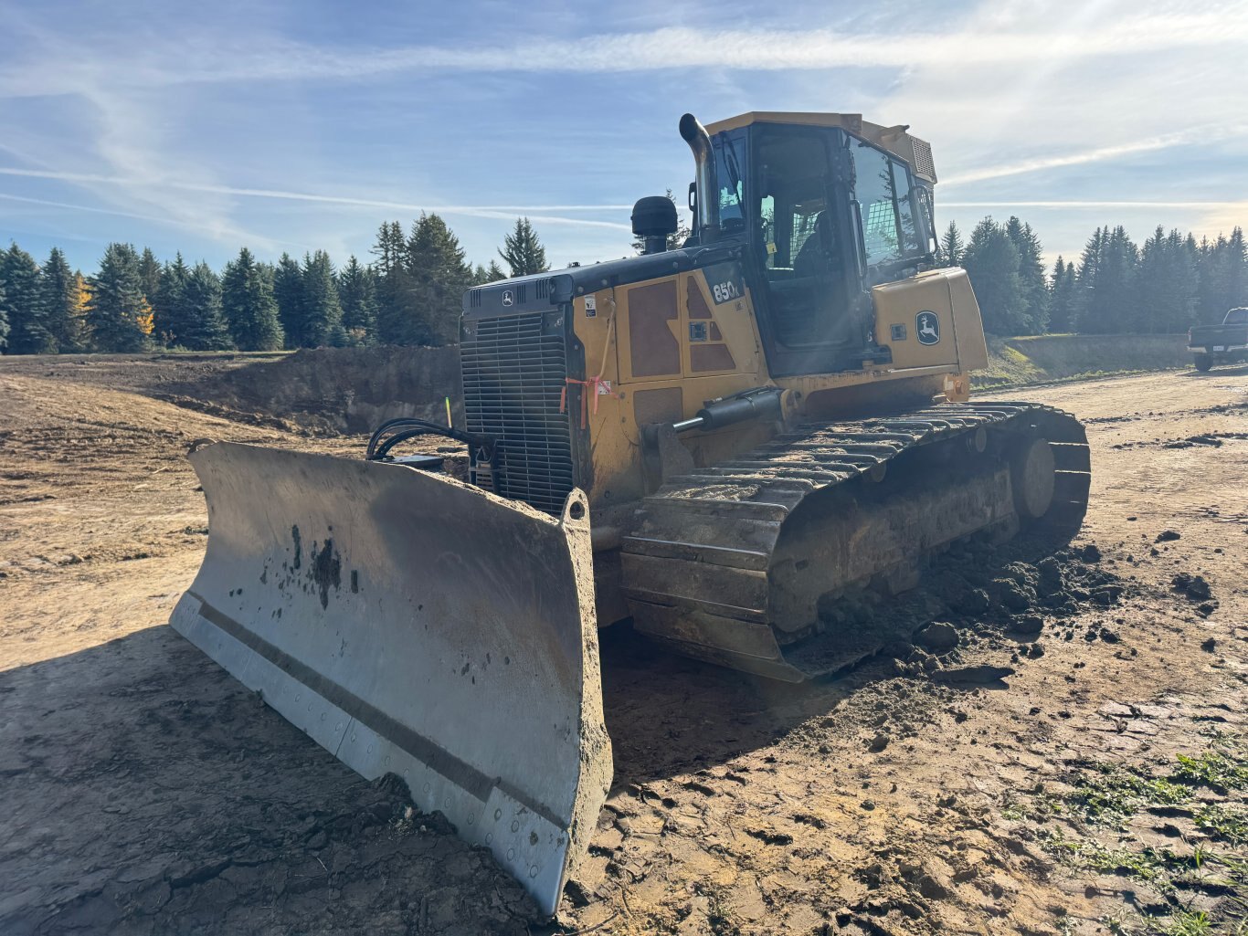 2011 Deere 850K LGP Dozer with Winch #9187 JP