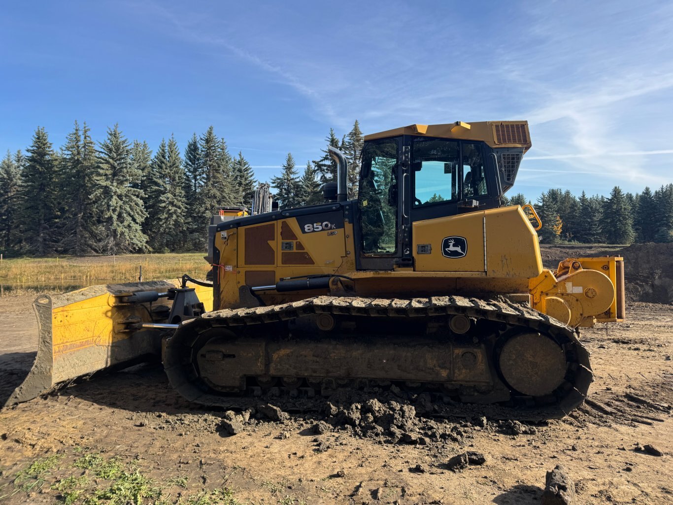 2011 Deere 850K LGP Dozer with Winch #9187 JP