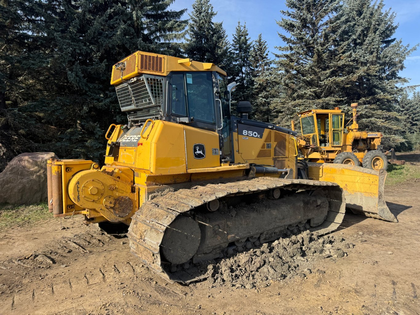 2011 Deere 850K LGP Dozer with Winch #9187 JP