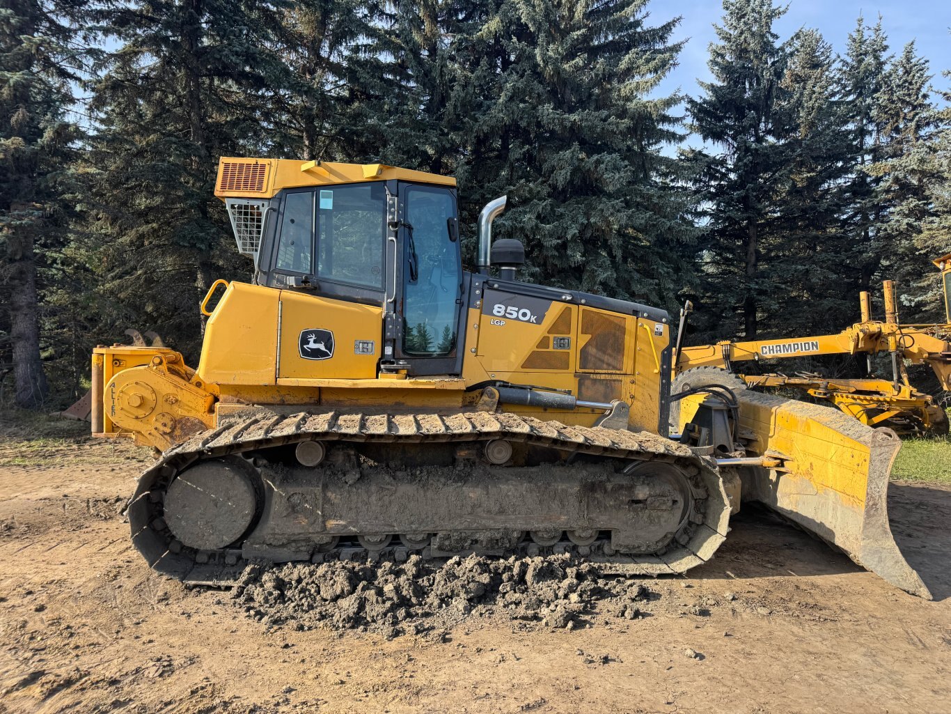 2011 Deere 850K LGP Dozer with Winch #9187 JP