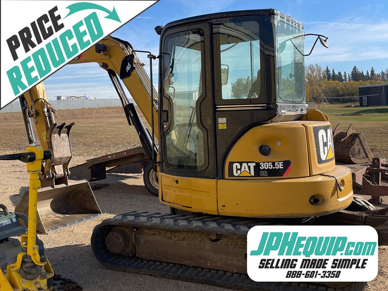 2013 CAT 305.5E Mini Hydraulic Excavator #9192 JA