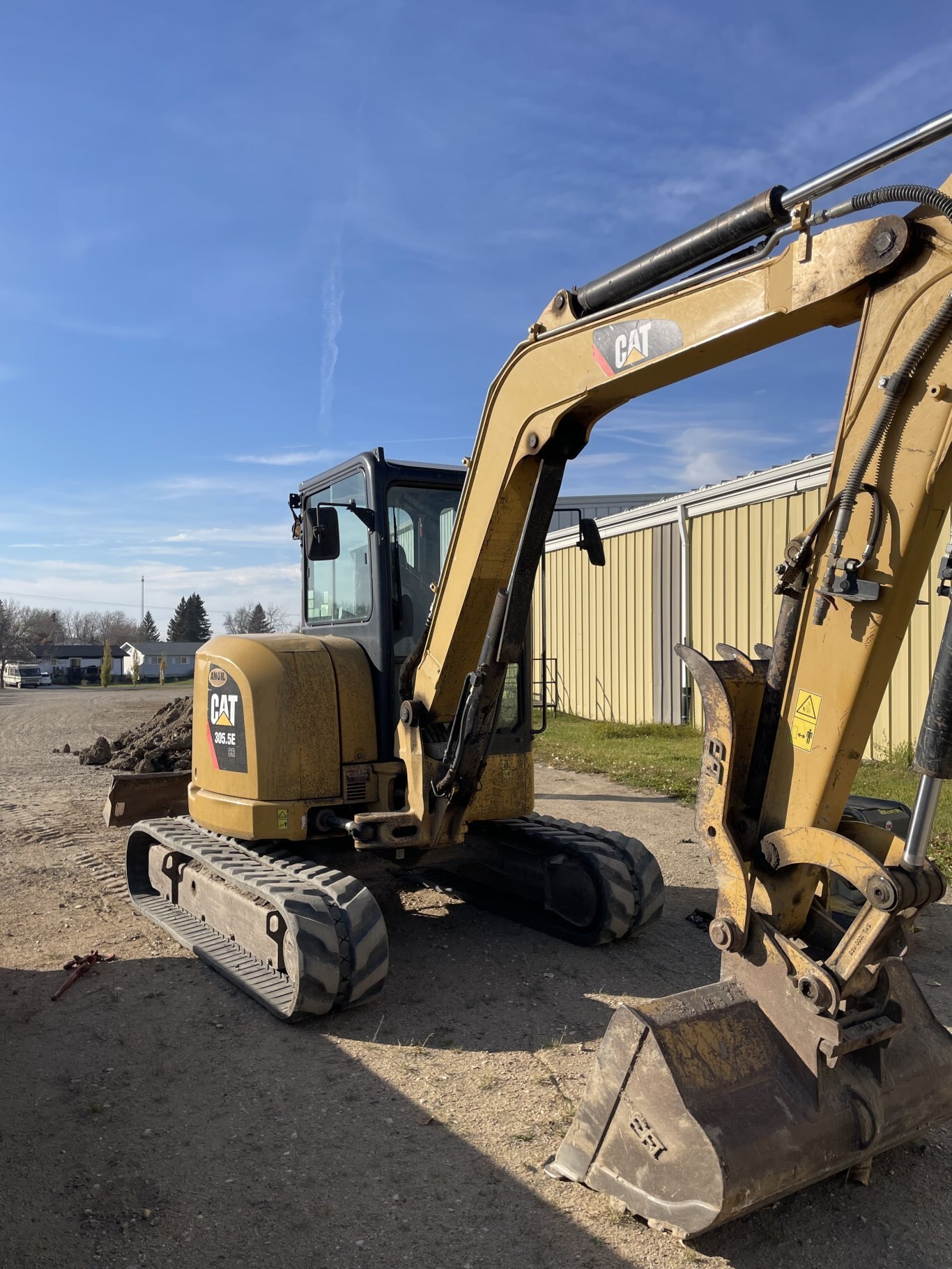 2013 CAT 305.5E Mini Hydraulic Excavator #9192 JA