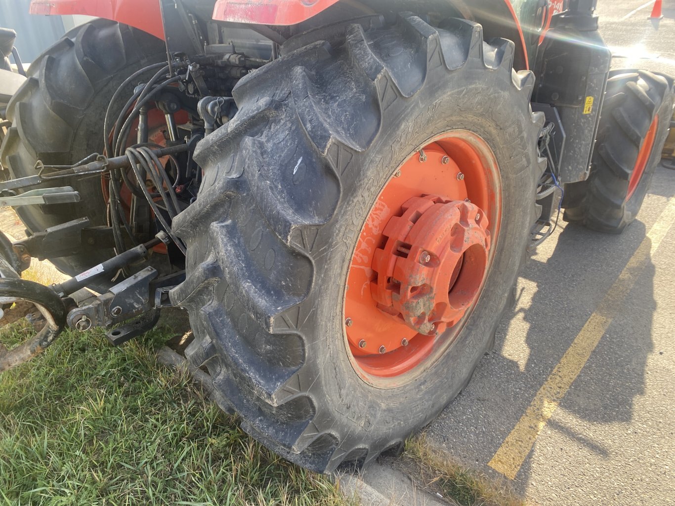 2016 Kubota M6 141 Tractor and Snow Blade #9210 AS