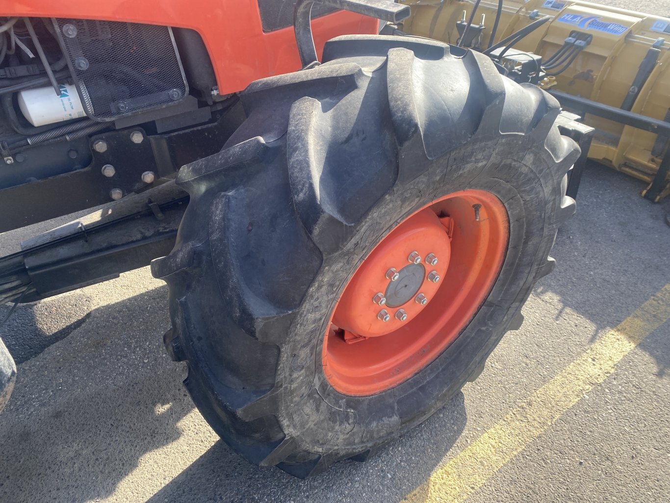 2016 Kubota M6 141 Tractor and Snow Blade #9210 AS