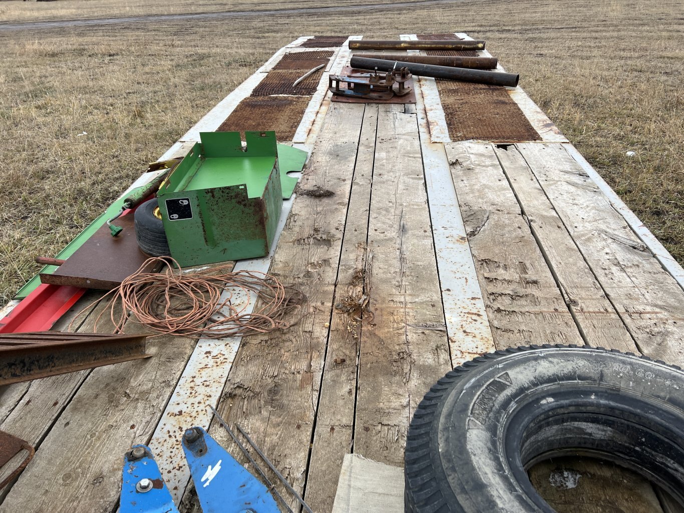 1975 Brentwood 20TA19 Tandem Axle Tilt Deck Trailer #9208 JF