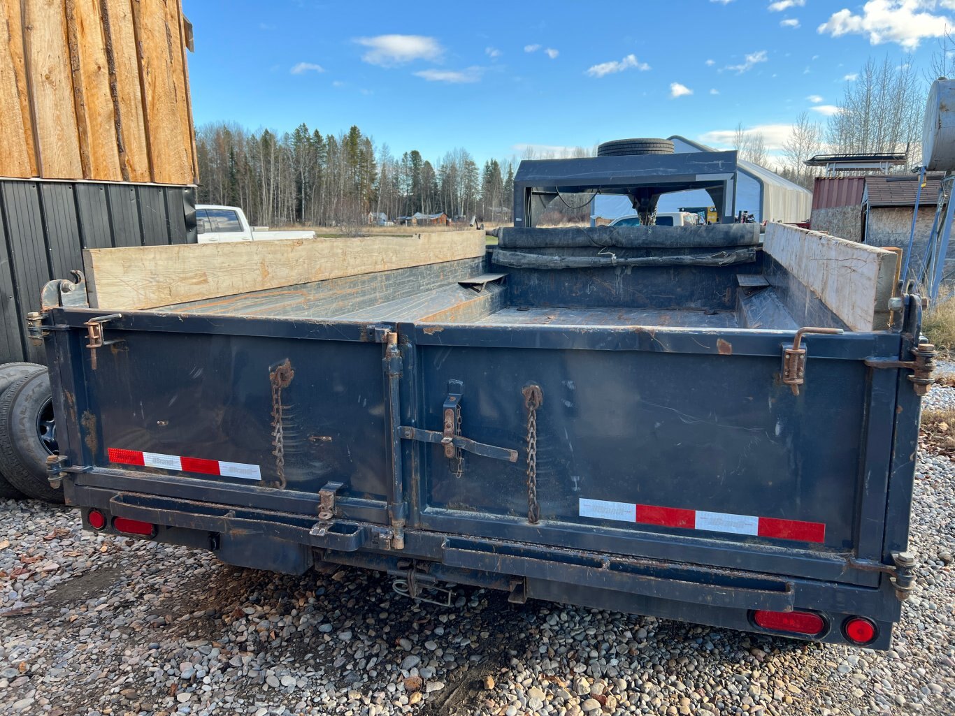 2019 Brandt UGD1116 Gooseneck Tri Axle Dump Trailer #9209 JF