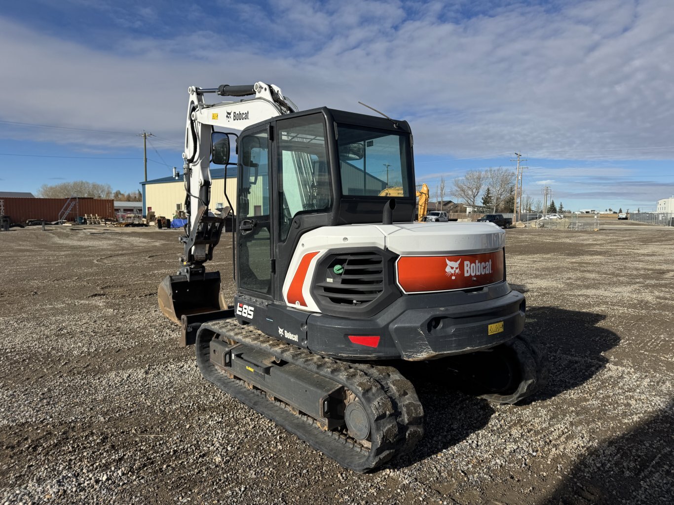 2020 Bobcat E85 Excavator with Hydraulic Thumb #E60096 JPH