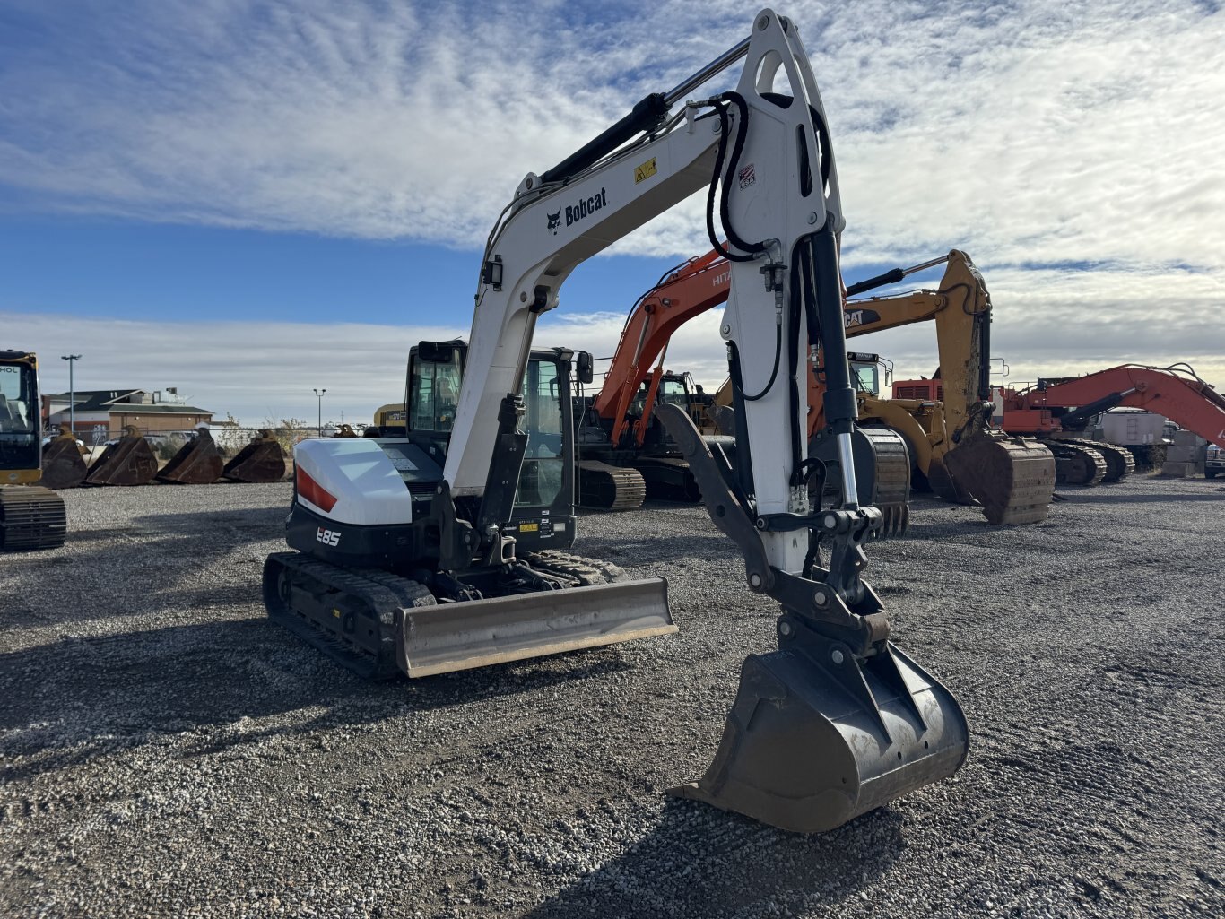 2020 Bobcat E85 Excavator with Hydraulic Thumb #E60096 JPH