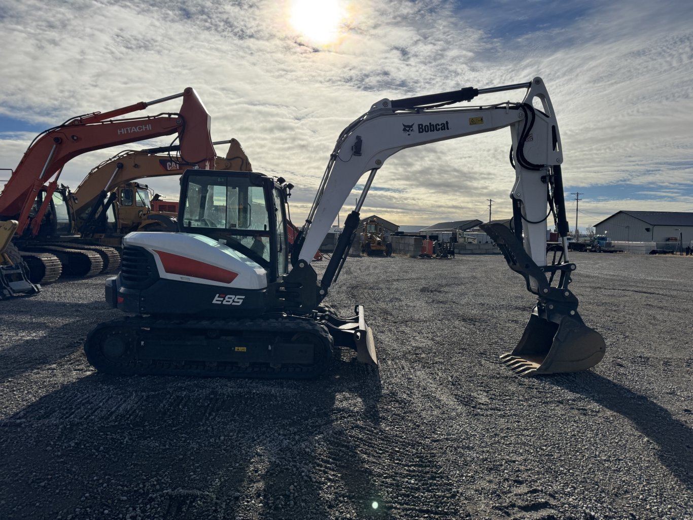 2020 Bobcat E85 Excavator with Hydraulic Thumb #E60096 JPH