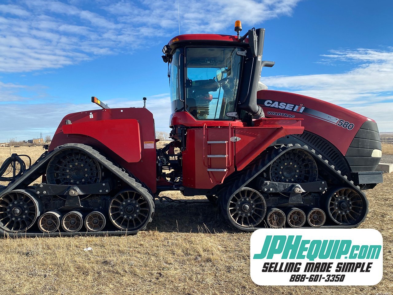 2017 Case IH Steiger 580 Quad Track Tractor #9211 BP