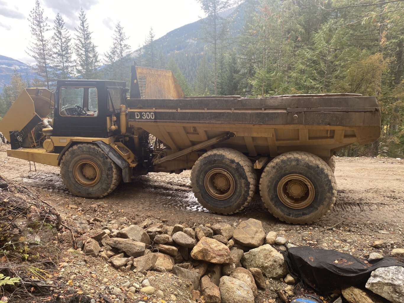 1995 Caterpillar D300D Articulated Rock Truck #9212 AS