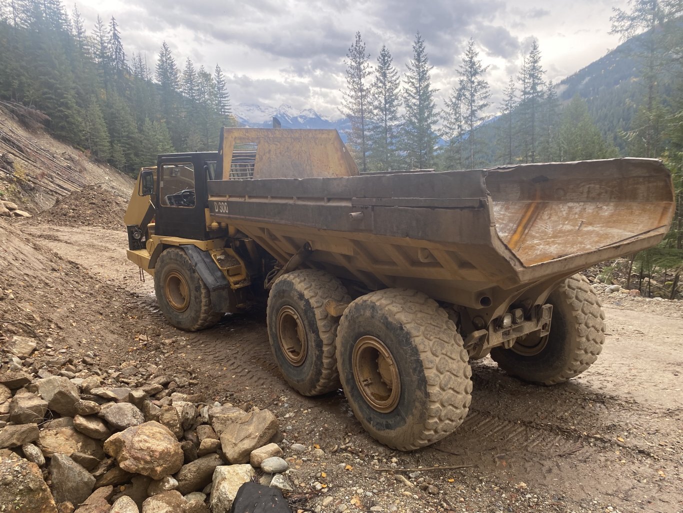 1995 Caterpillar D300D Articulated Rock Truck #9212 AS