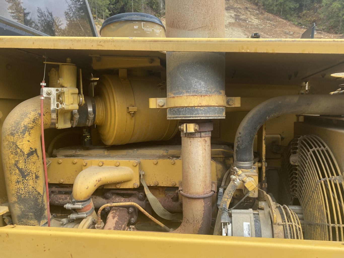 1998 Caterpillar CS 563C Smooth Drum Packer/Roller #9213 AS