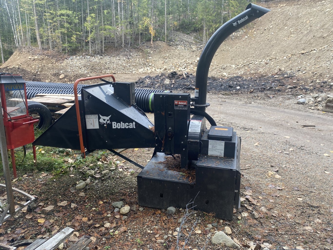 2022 Bobcat WC 5A Chipper for Skid Steer #9215 AS