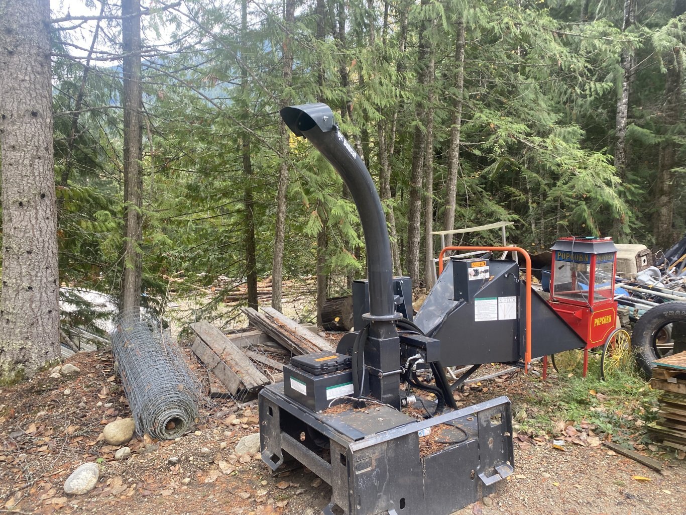 2022 Bobcat WC 5A Chipper for Skid Steer #9215 AS