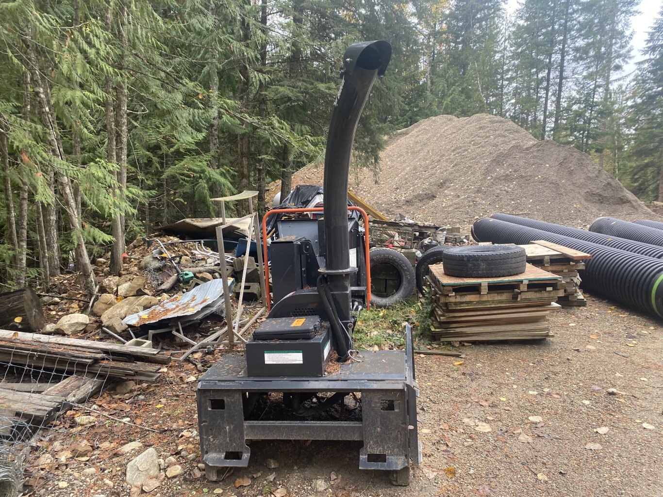 2022 Bobcat WC 5A Chipper for Skid Steer #9215 AS