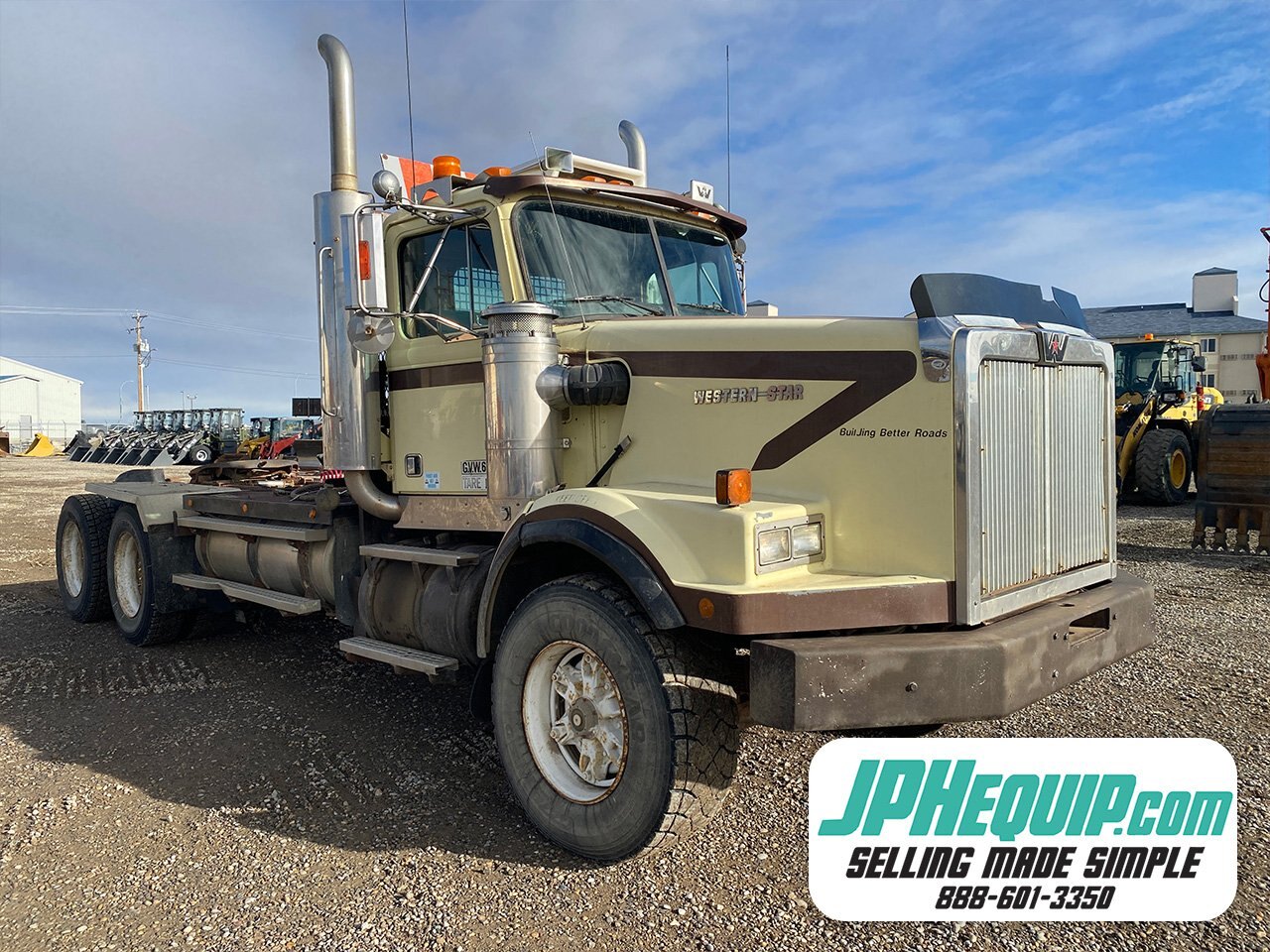 1995 Western Star 4964S Day Cab Winch Truck * Wholesale Unit * Tandem Axle Winch Truck #9217 BP