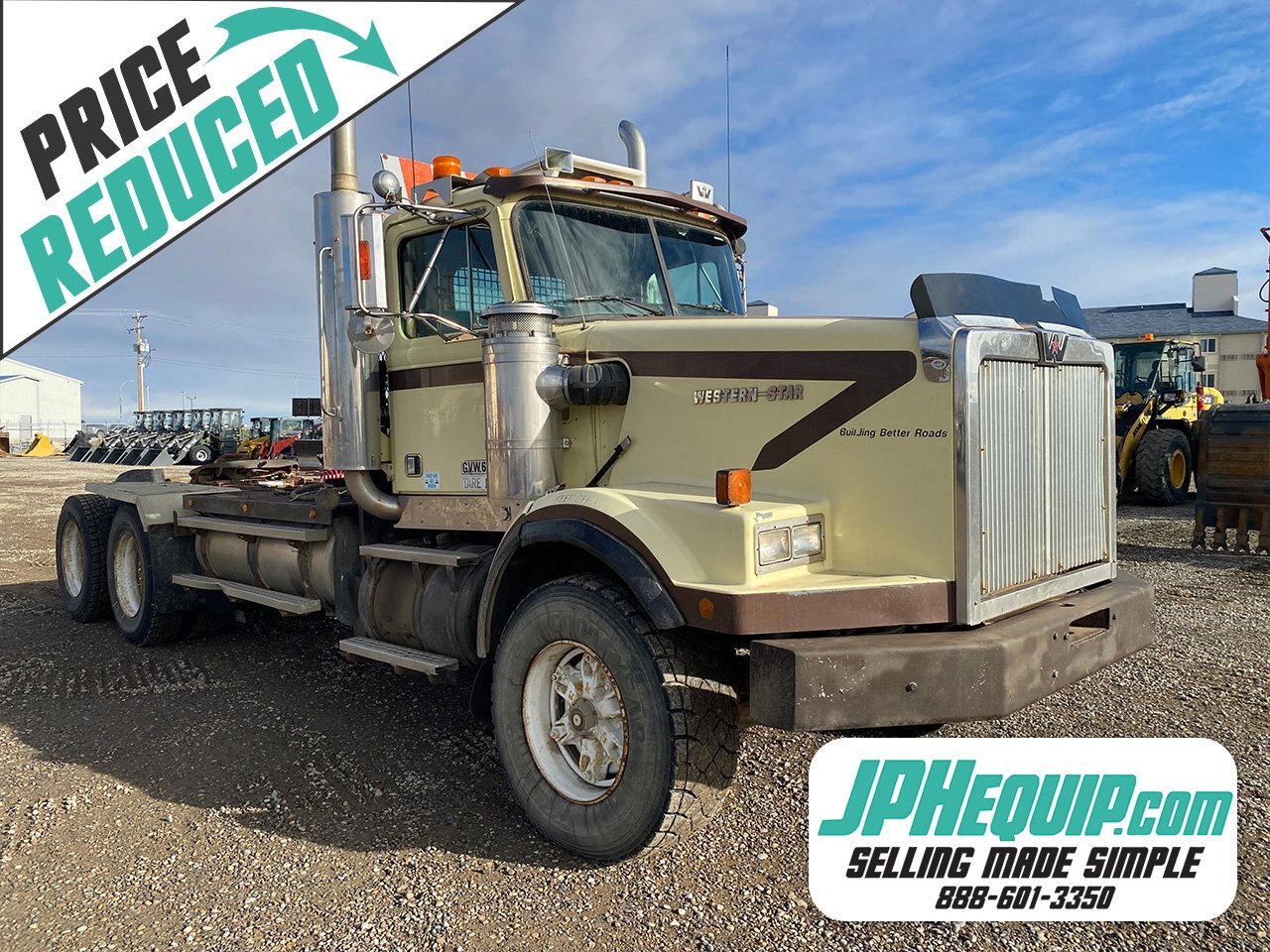 1995 Western Star 4964S Day Cab Winch Truck * Wholesale Unit * Tandem Axle Winch Truck #9217 BP