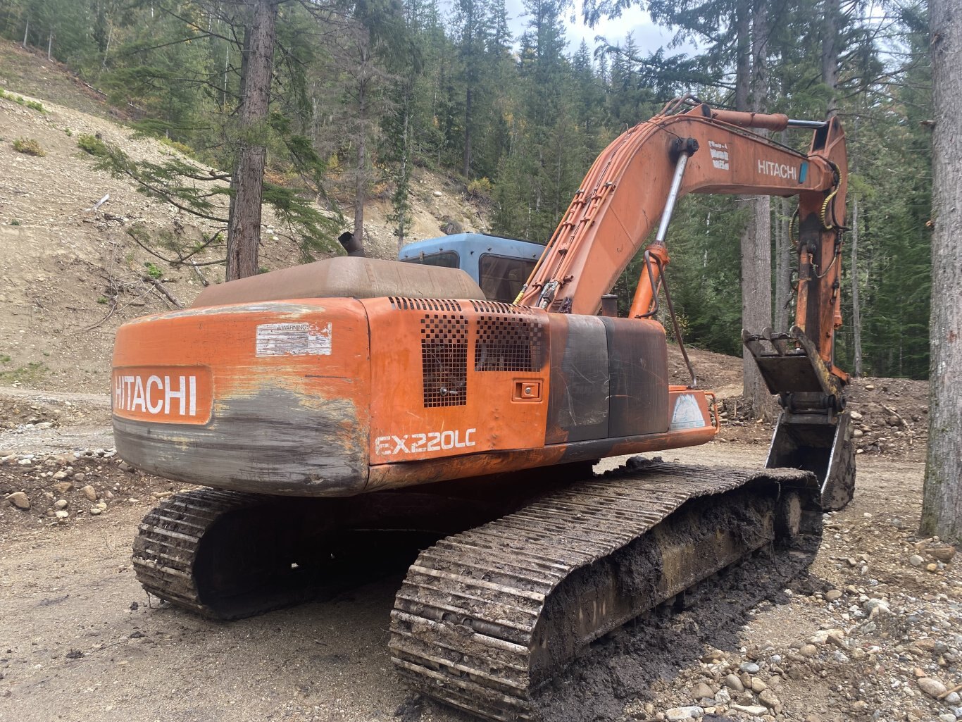 1998 Hitachi EX220 LC Excavator #9219 AS