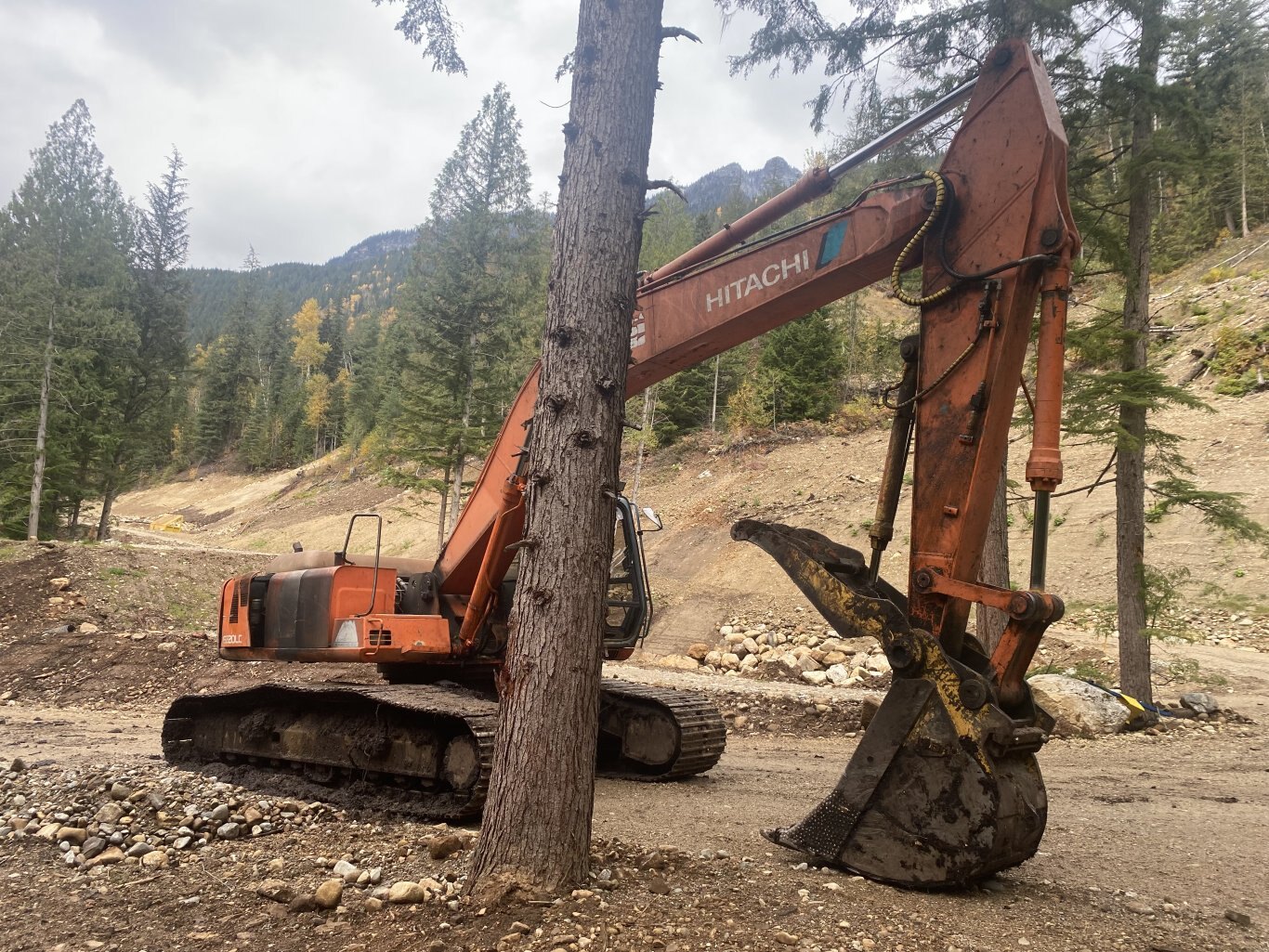 1998 Hitachi EX220 LC Excavator #9219 AS