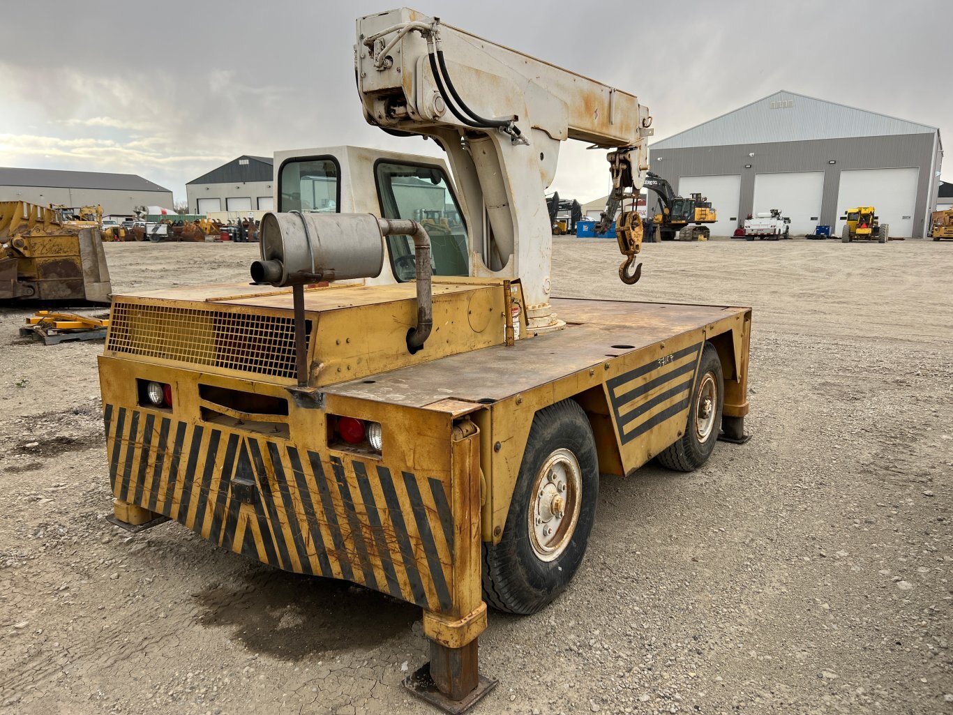 1982 CASE DROTT 3330B 7.5Ton Carry Deck Rough Terrain Crane #9222 JF