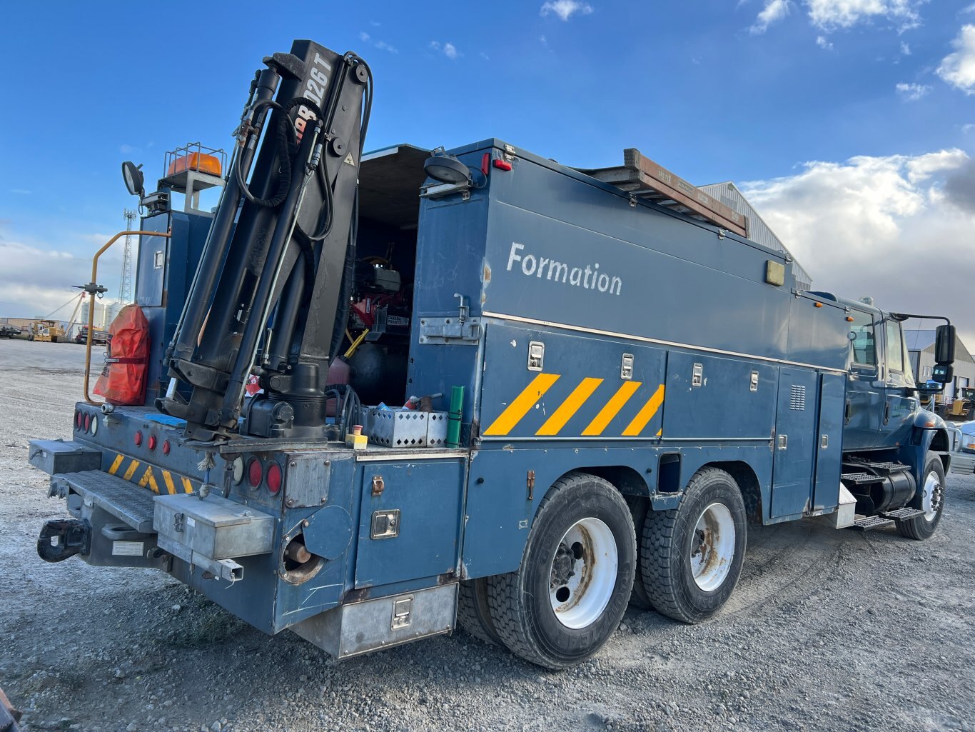 2007 International 4400 SBA 6x4 Service Truck with Picker #9223 JF