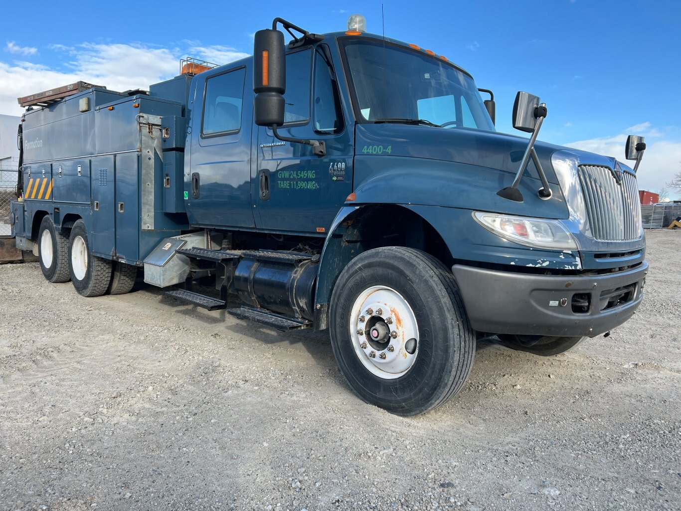 2007 International 4400 SBA 6x4 Service Truck with Picker #9223 JF