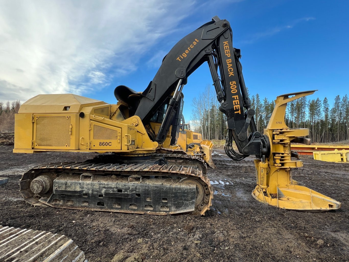 2005 Tigercat 860C Feller Buncher #9246 JF