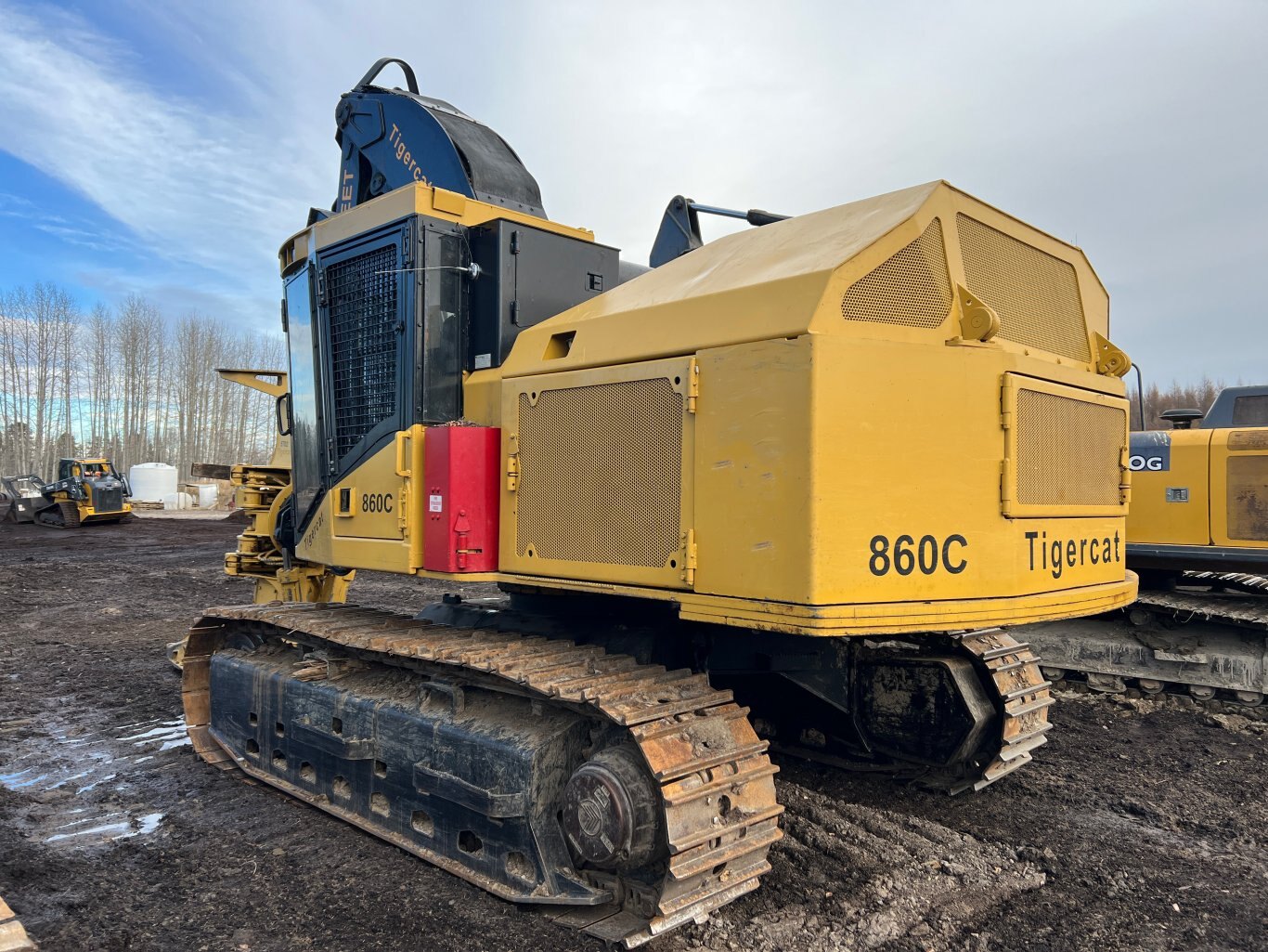 2005 Tigercat 860C Feller Buncher #9246 JF