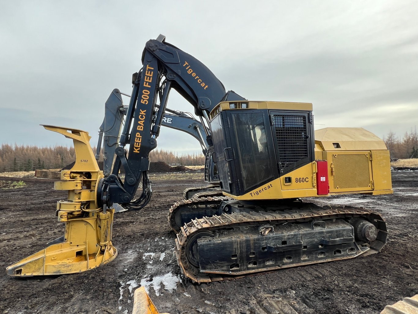 2005 Tigercat 860C Feller Buncher #9246 JF