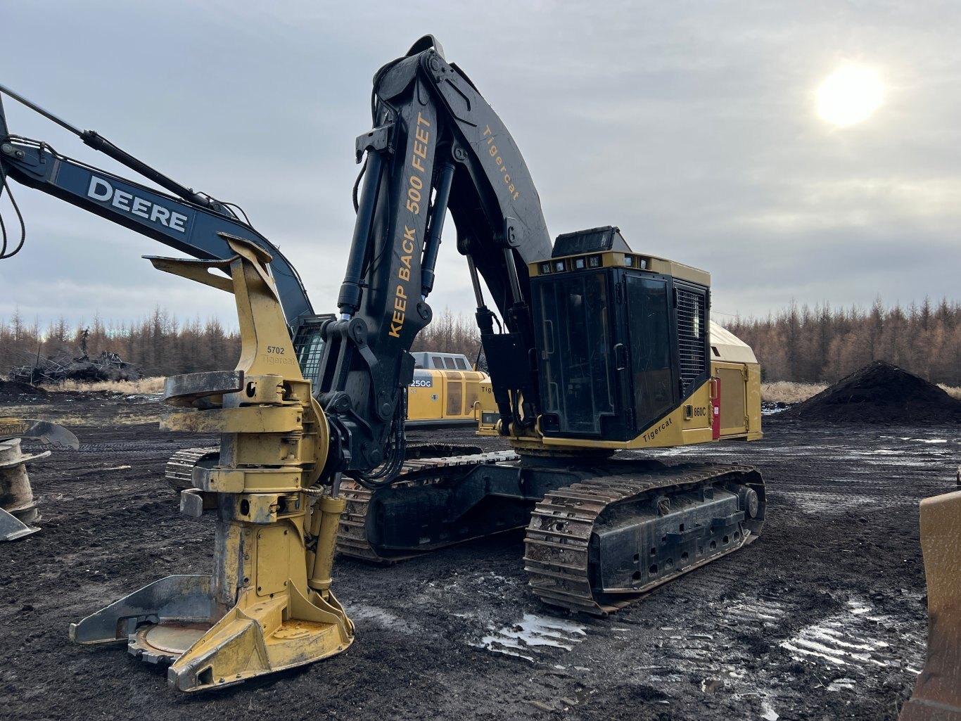 2005 Tigercat 860C Feller Buncher #9246 JF