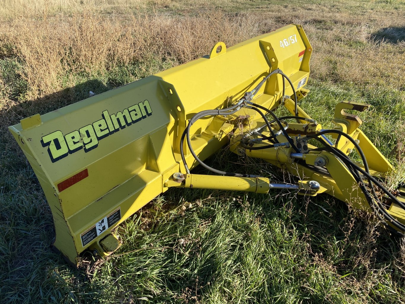 2011 Degelman 46 57 10ft Dozer Blade for Tractor Degelman 4600/5700 Snow Blade #9221 BP