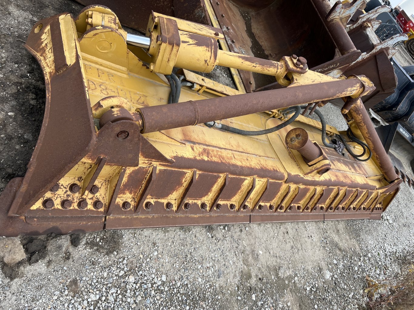 CAT D8R Angle Blade and C Frame #9241 JF