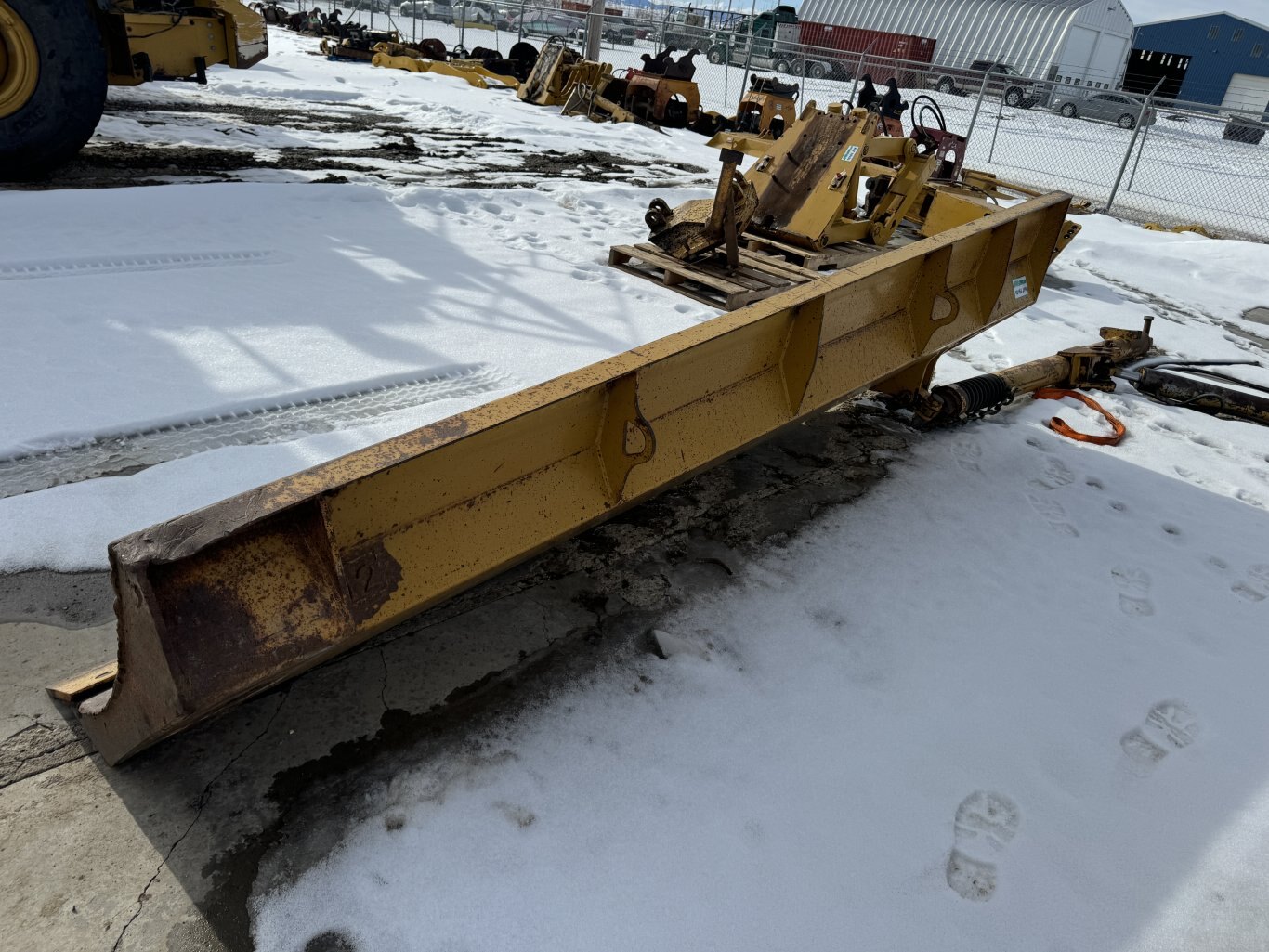 CAT 14M Hydraulic Snow Wing for Motor Grader #10164 JPH